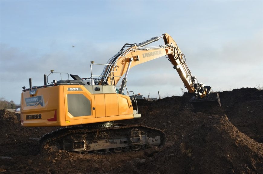 Liebherr's new generation of crawler excavators is designed for the Swedish market
